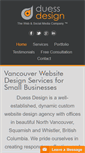 Mobile Screenshot of duess.ca